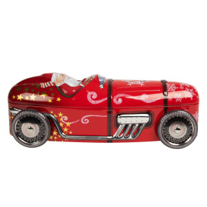 Santas Racing Car, Keksdose Weihnachten, Geschenk-/...