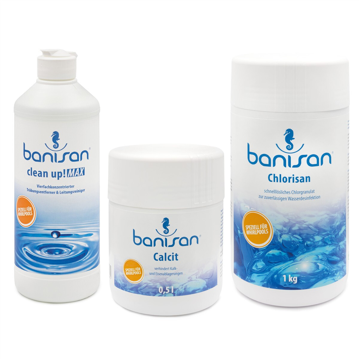 Banisan Whirlpool Pflege-Sparset 3-teilig Clean up! MAX 470
