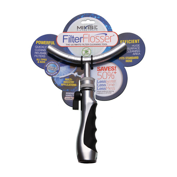 Filter Flosser Filterbrause mit Adapter