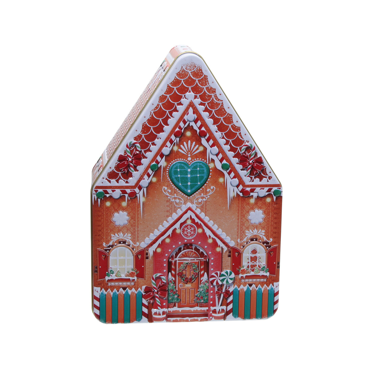 Blechdose "Lebkuchen Haus" Aufbewahrung für P