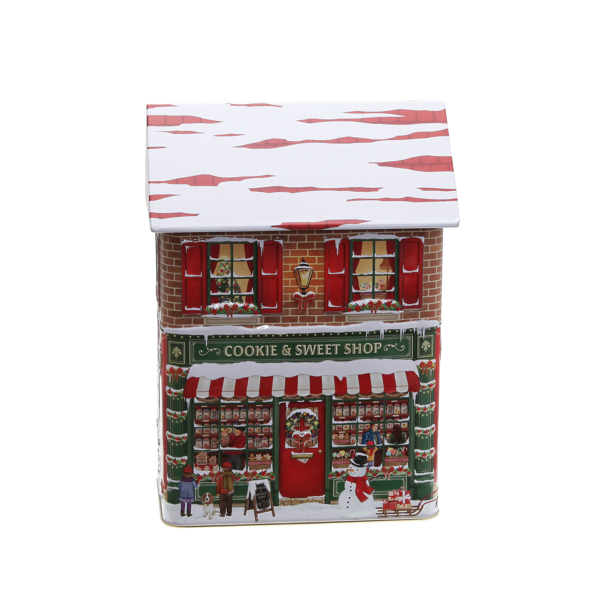 Blechdose "Süssigkeitenladen & Christkindlstan