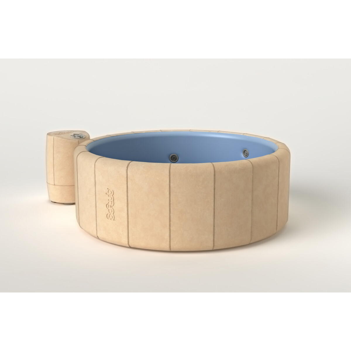 Softub Resort Almond Blue