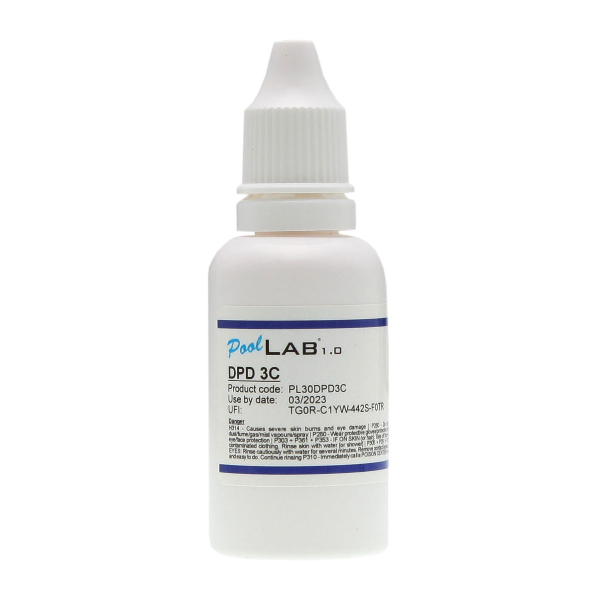 POWERHAUS24 PoolLAB flüssige Reagenz DPD 3C, 30 ml