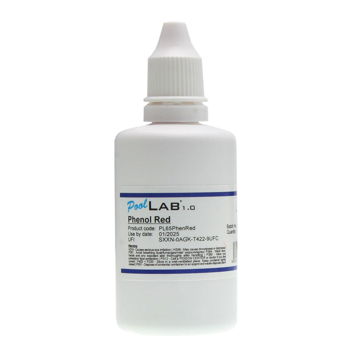 POWERHAUS24 PoolLAB flüssige Reagenz Phenol Red, 65 ml