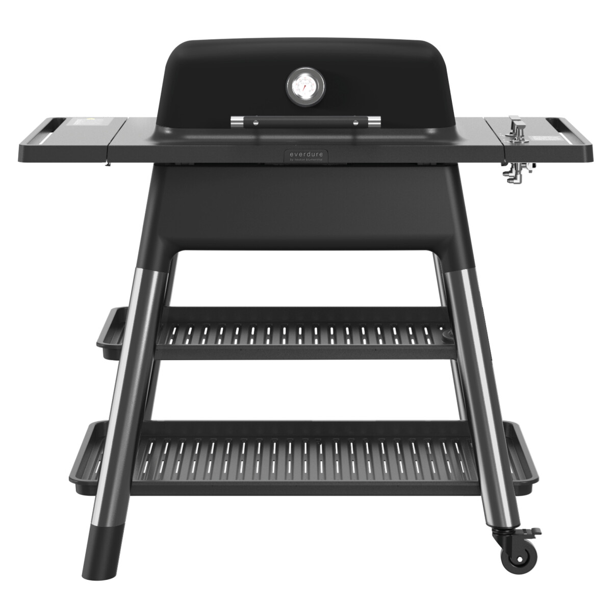 Everdure FORCE Gasgrill, 2 Hochleistungs-Brenner in...