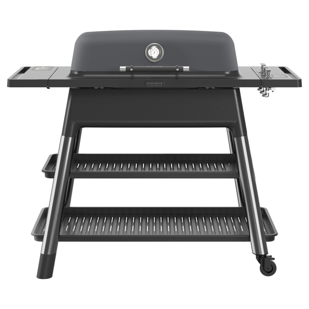 Everdure FURNACE Gasgrill, 3 Hochleistungs-Brenner in...