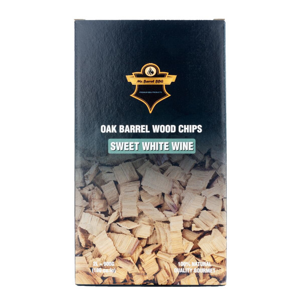 Räucherchips Sweet White Wine in Gourmet-Qualität 900g, 100% Natur