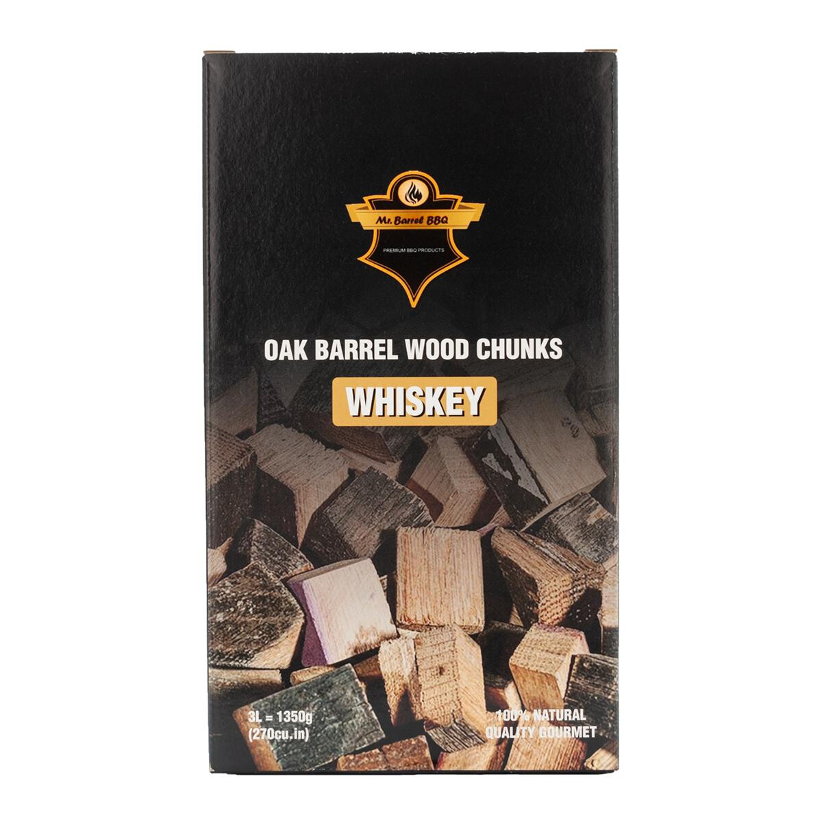Räucherchunks Whiskey in Gourmet-Qualität 1.350g,