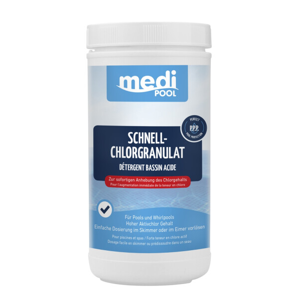 mediPOOL Schnell-ChlorGranulat 1 kg