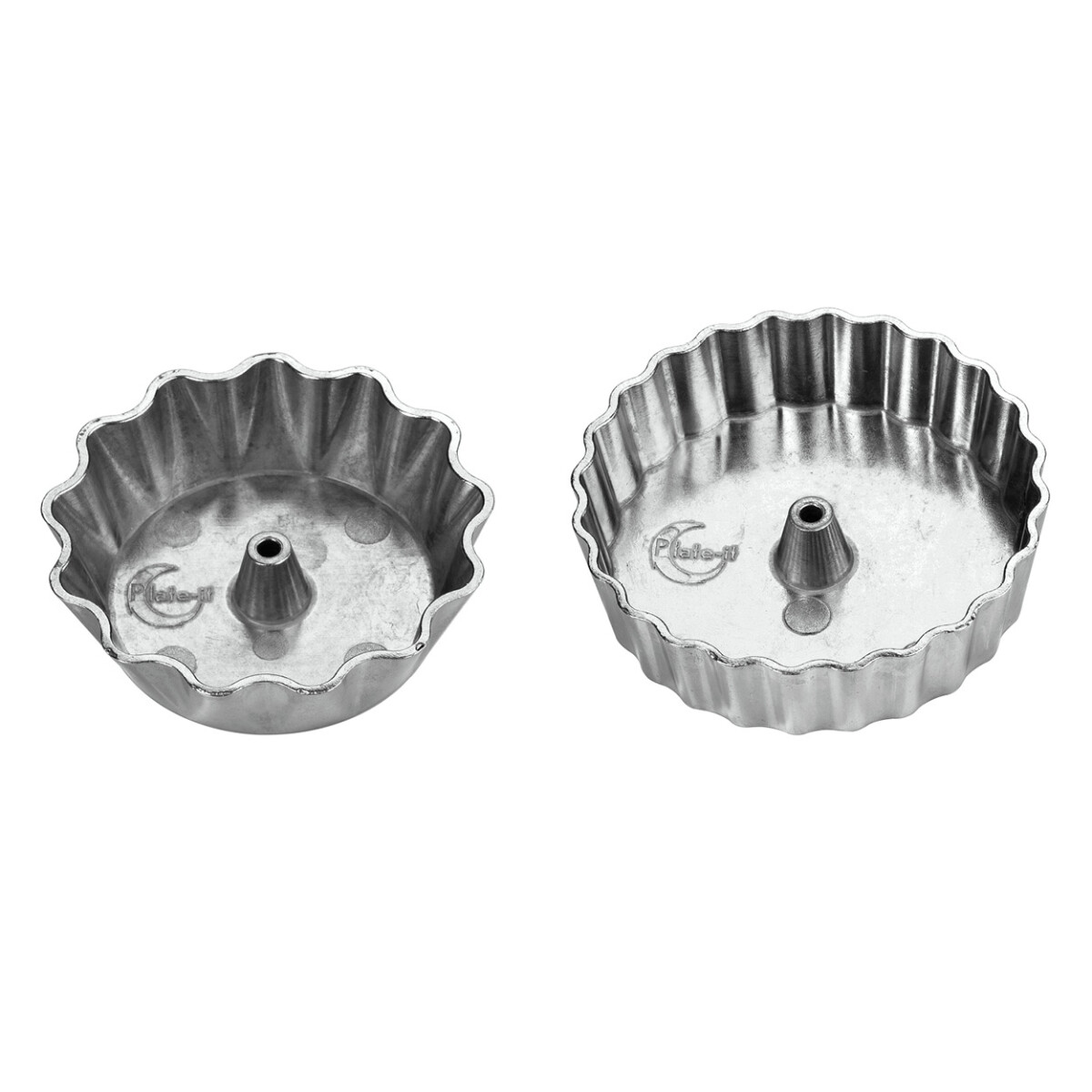 Plate-it 2 Tartelette Förmchen zum Dekorieren & Anr