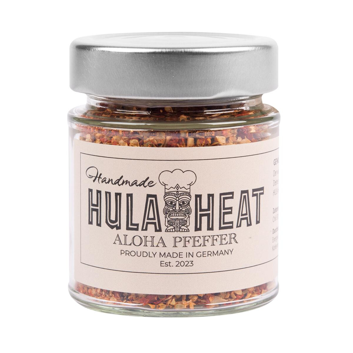 HULAHEAT Aloha Pfeffer 60g, Pfeffer-Mix, box