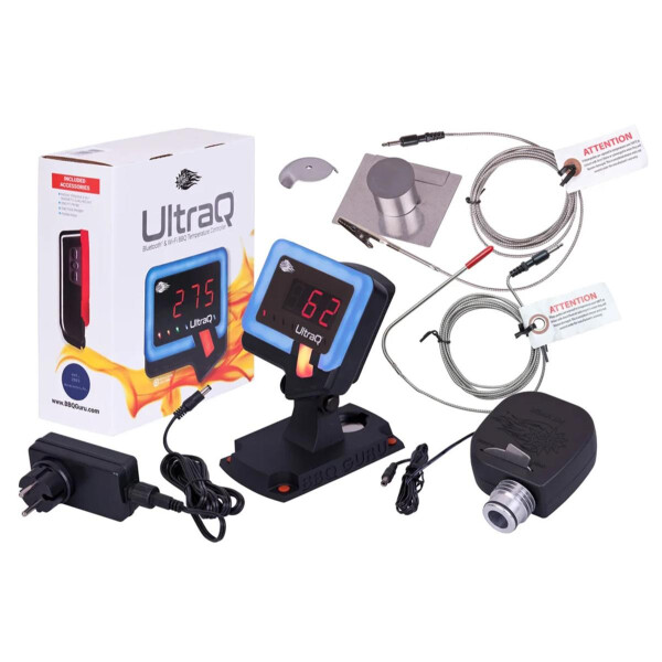 BBQ GURU ULTRAQ automatische Temperatur-Grillsteuerung Universal-Set