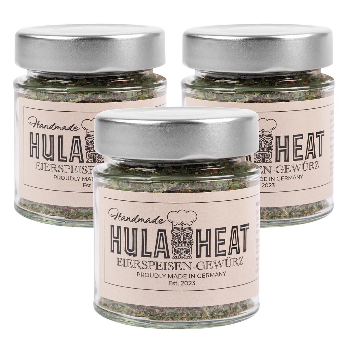 HULAHEAT 3x Eierspeisen-Gewürz 3x 35g, Gewürzmisch
