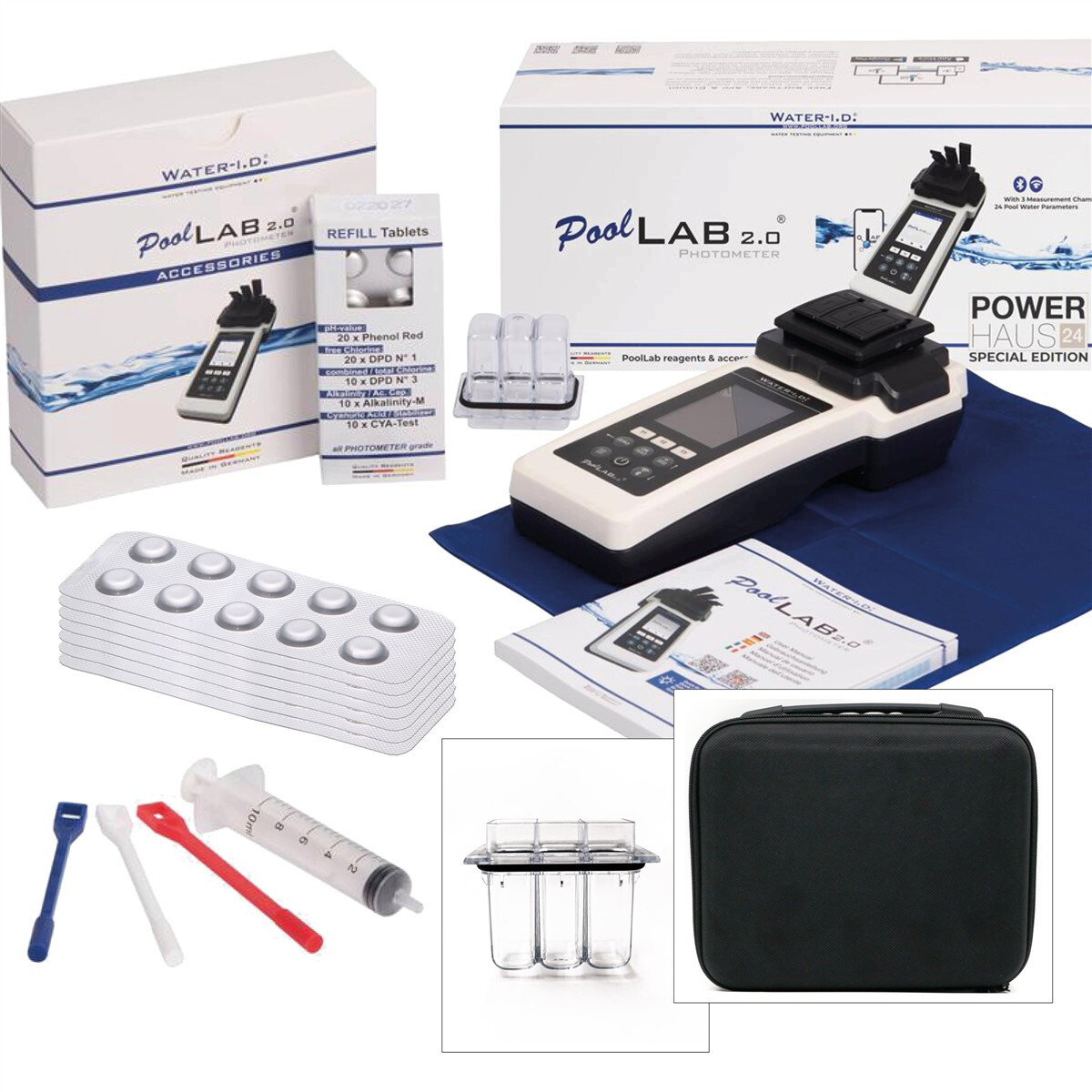 POWERHAUS24 PoolLAB 2.0 Ultimate Edition Wasseranalyse f&uum