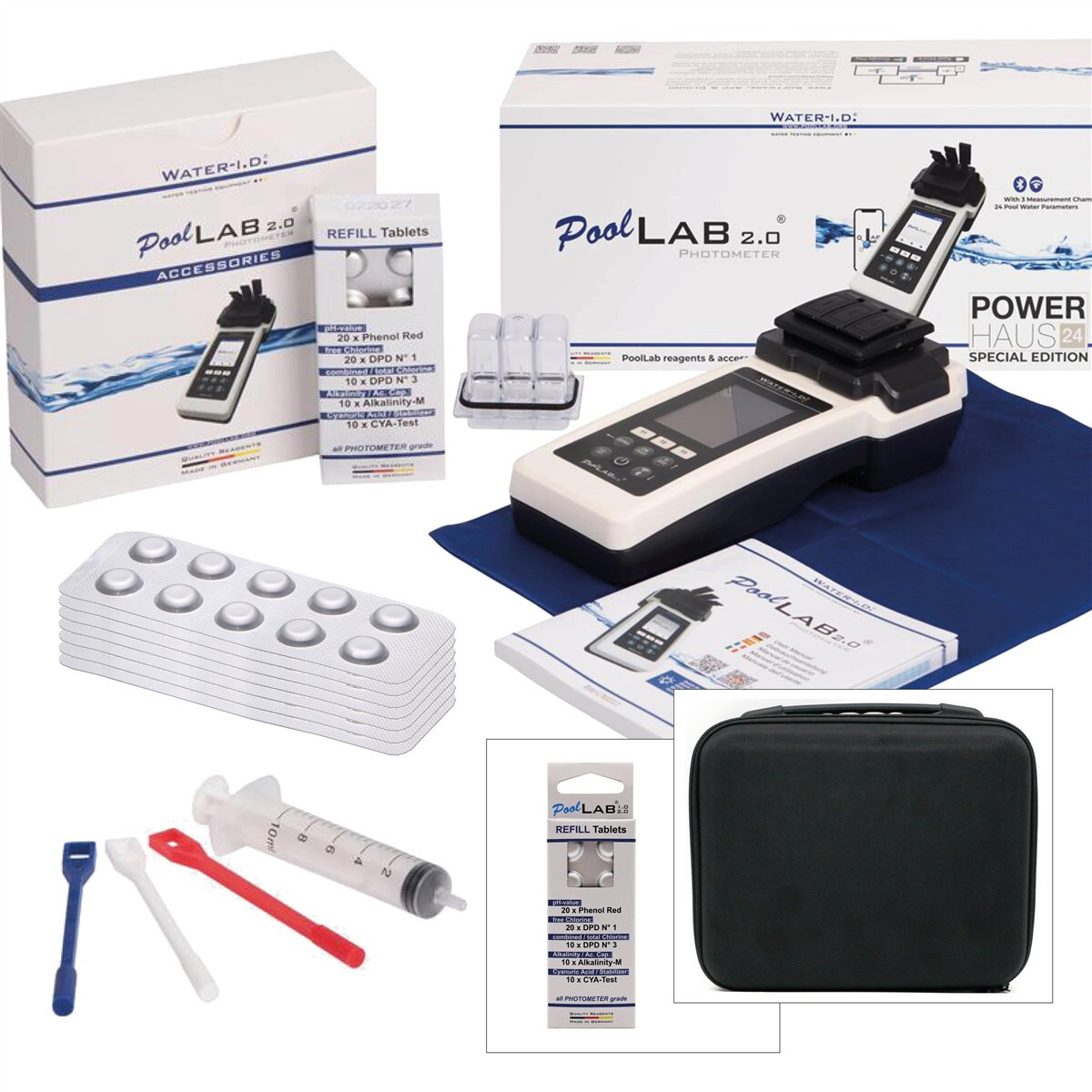 POWERHAUS24 PoolLAB 2.0 Ultimate Edition Wasseranalyse f&uum