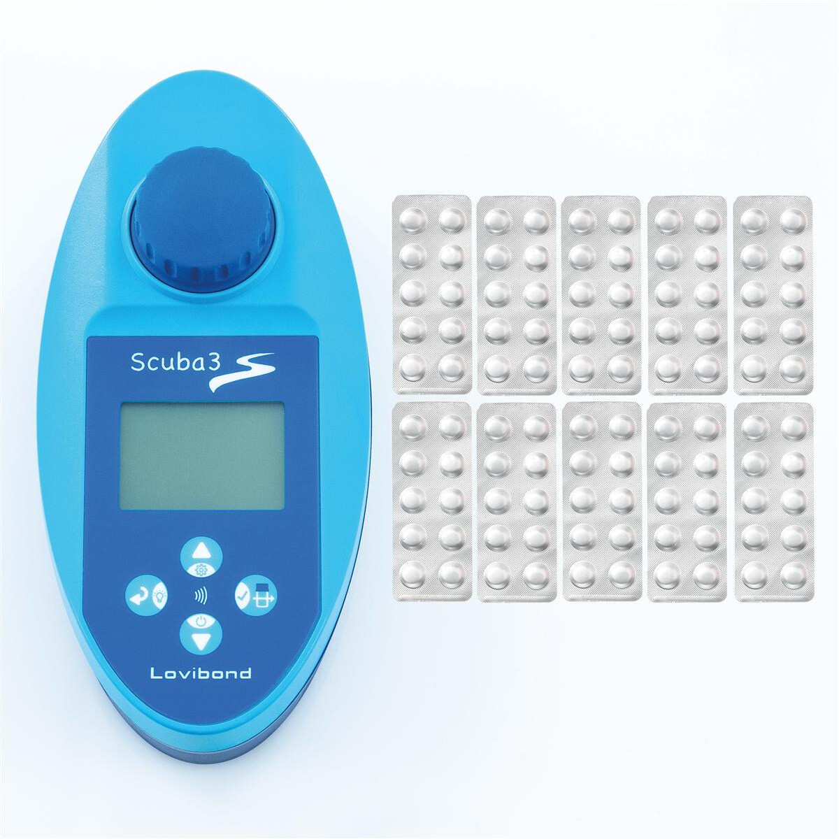 Scuba 3s Set mit 100 Reagenzien extra, smarter elektronische