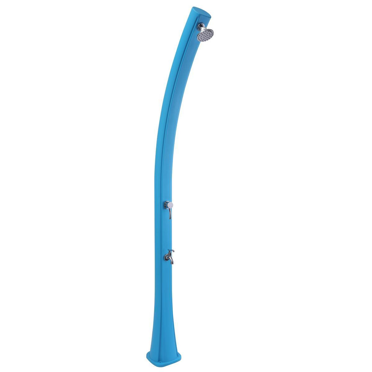 Summerfun Solardusche mit 25 L Wassertank, Farbe: Blau