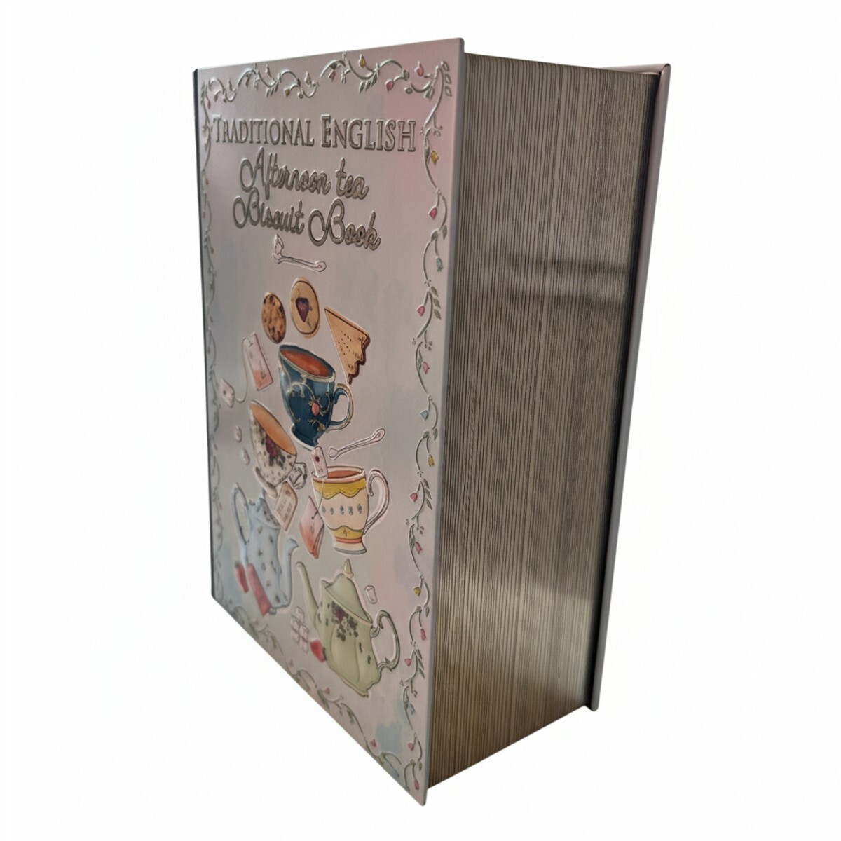Blechdose in Buchform Afternoon Tea Keks- & Teedose 24,5
