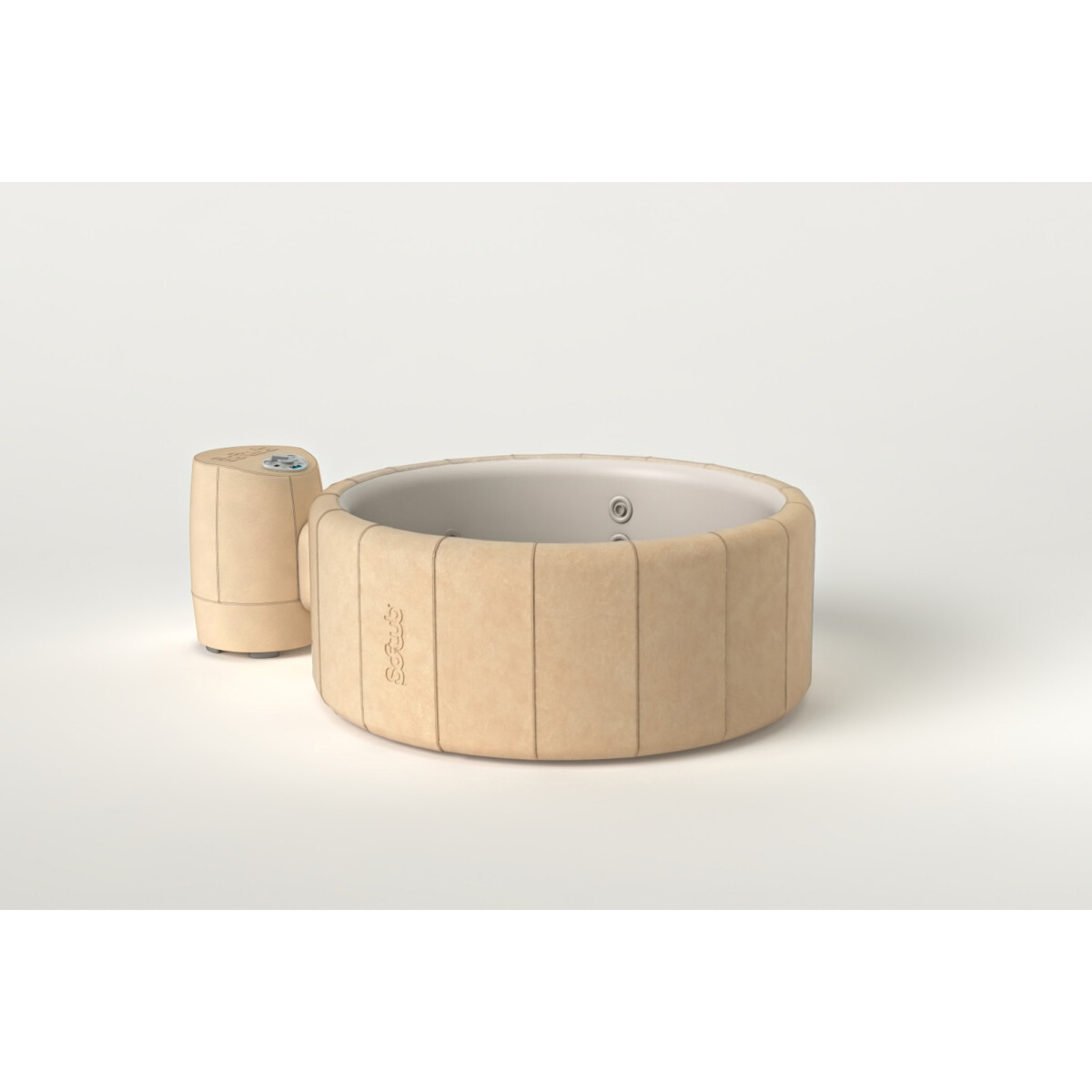 Softub Sportster Almond Pearl box