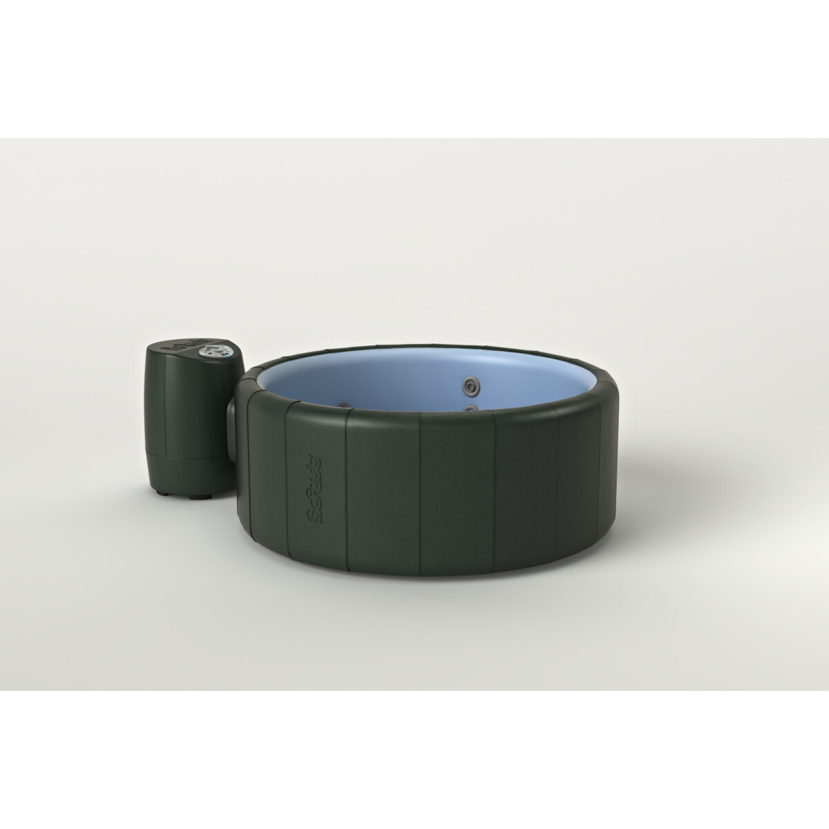 Softub Sportster Forest Green Blue
