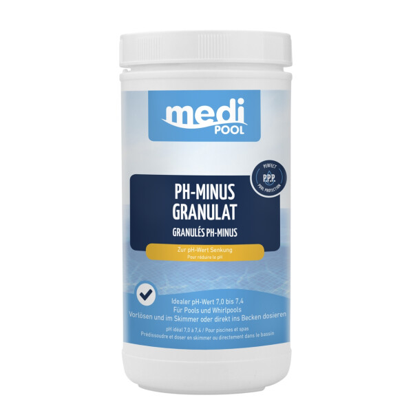 mediPOOL pH-Minus Granulat 1,5 kg