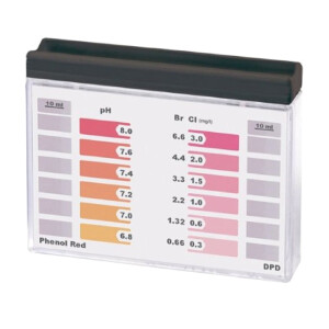 POWERHAUS24 Rapid Tester mit 200 Testtabletten Chlor und pH